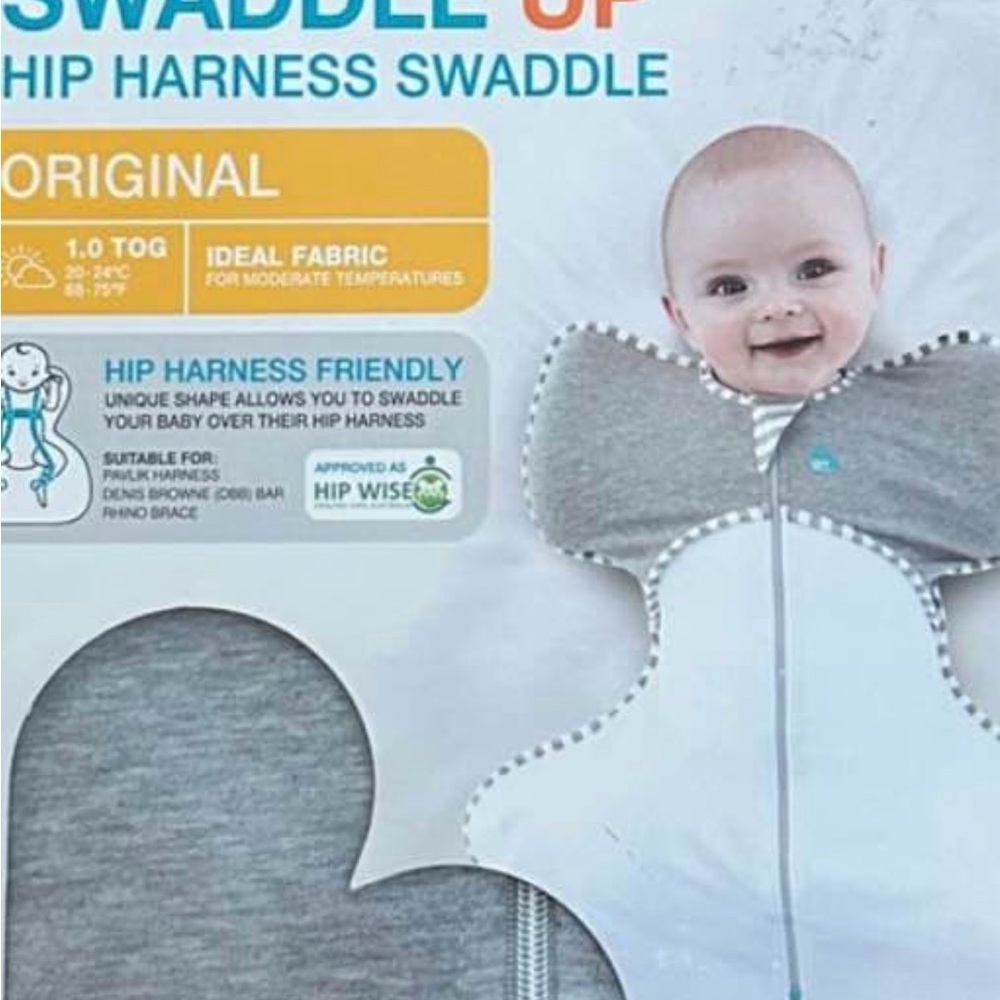 Love to Dream Swaddle Up Original in Gray and White